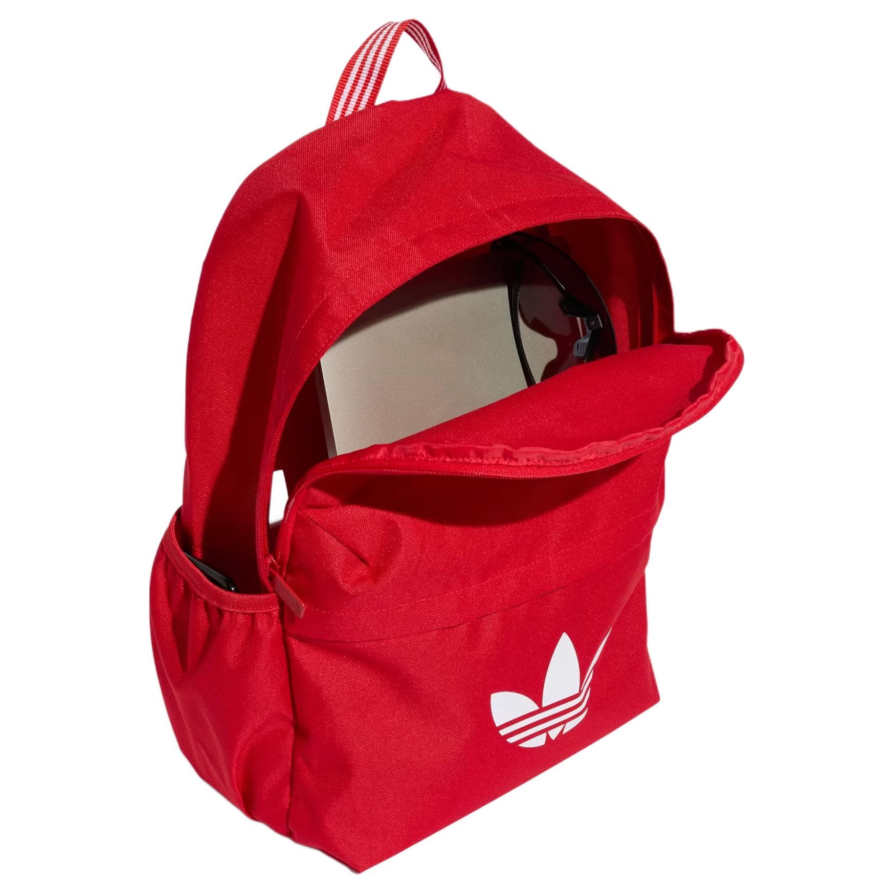 Рюкзак Adidas Originals Трилистник Переработанный полиэстер Рюкзаки Унисекс Алый - изображение 3