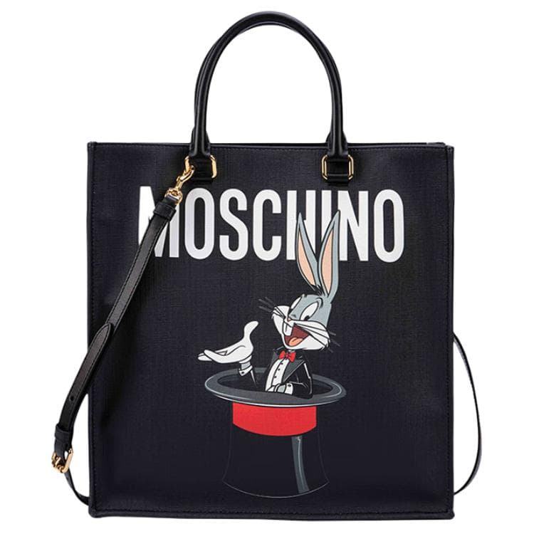 Сумка MOSCHINO x LOONEYTUNES Logo Tote - изображение 1