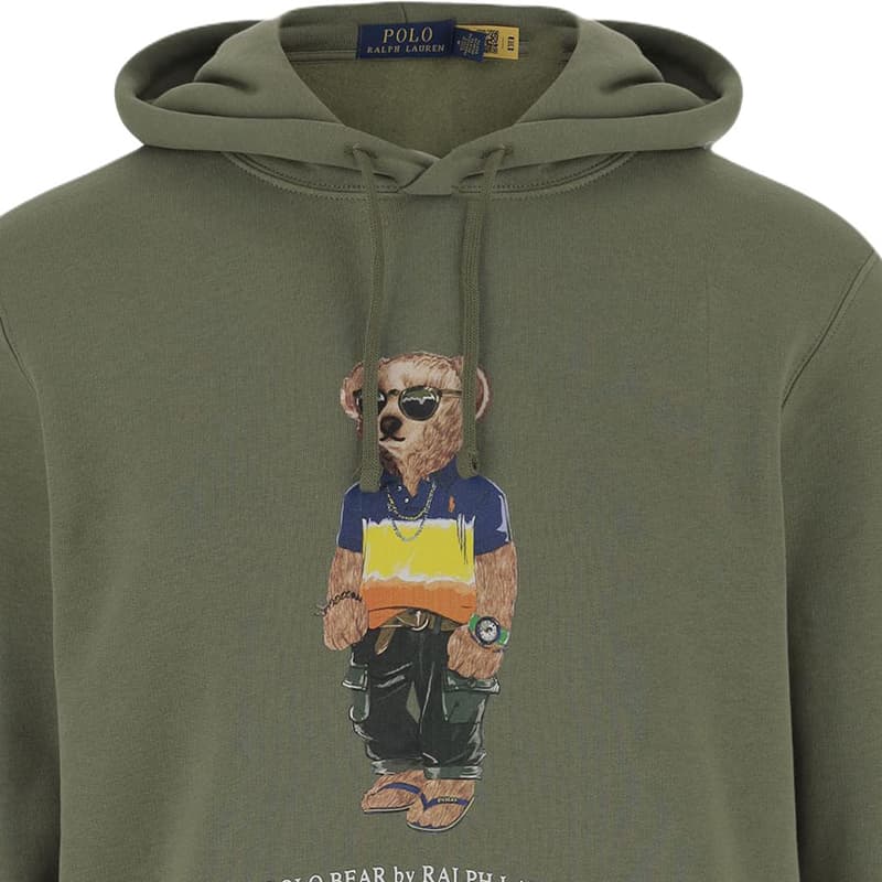 Худи Polo Ralph Lauren Худи-ханьфу платье мужское зеленое - изображение 3