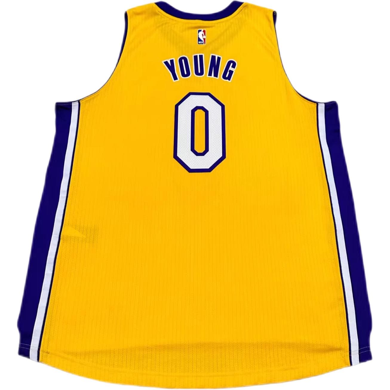 Баскетбольная майка adidas x NBA Lakers Young 0 Jersey - изображение 2