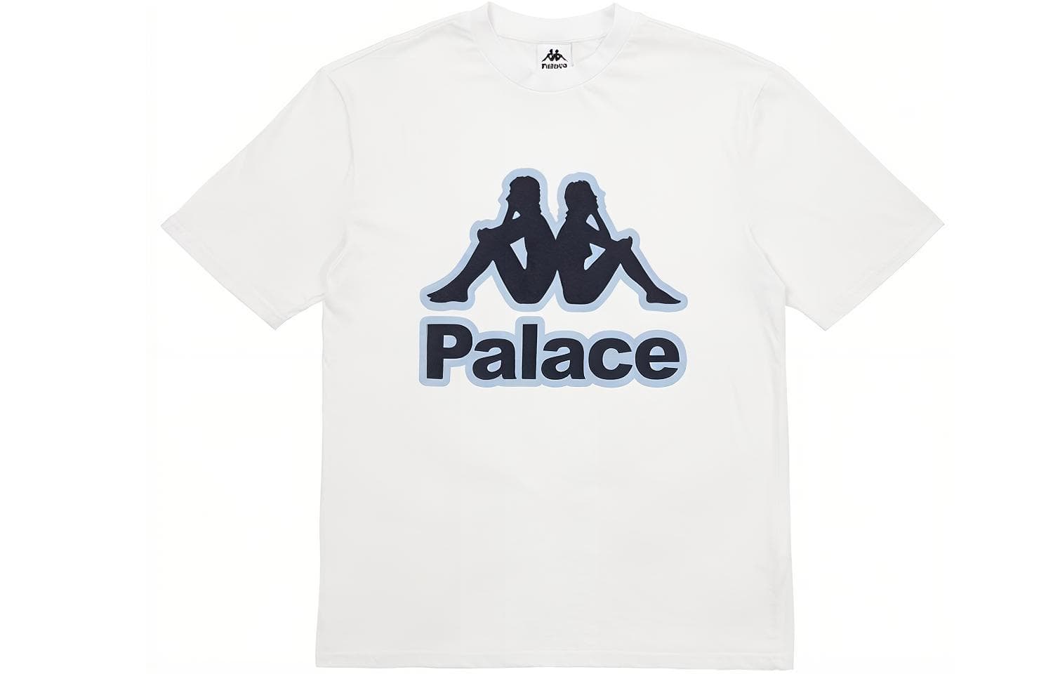Футболка PALACE x Kappa FW21 T-shirt White LogoT - изображение 1
