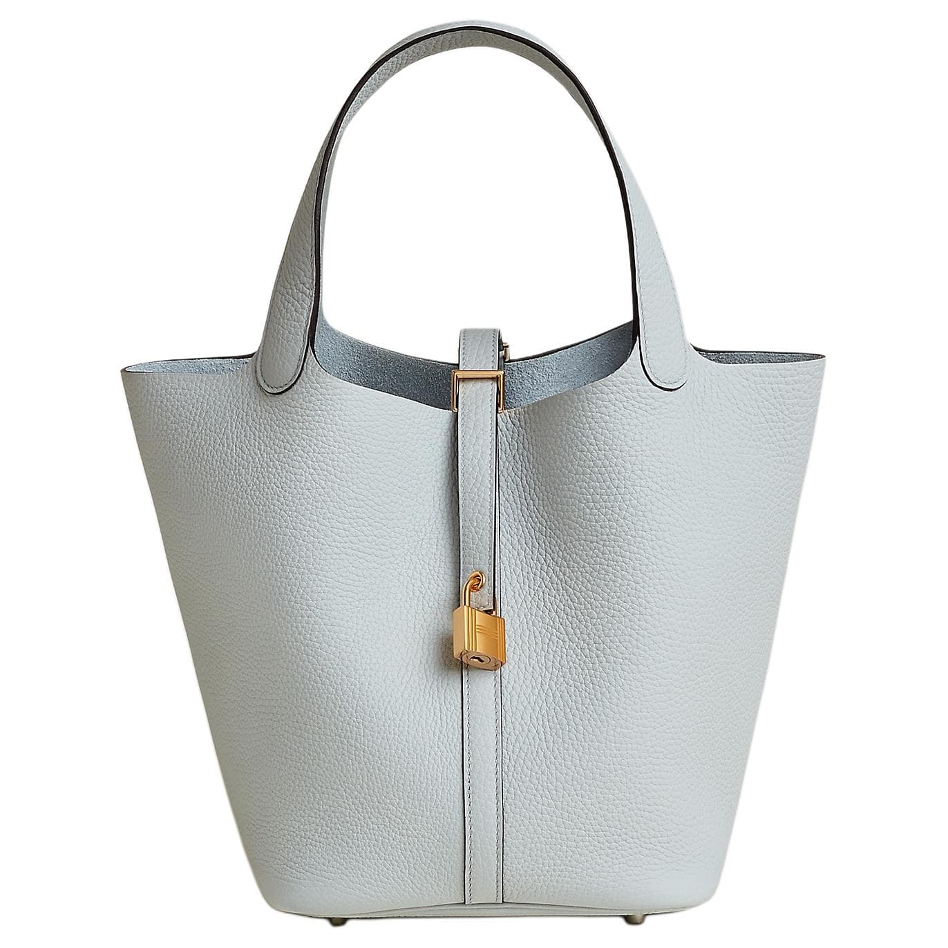 Сумка HERMES Picotin Lock 22 Clemence 22 08 Bleu Pale - изображение 1