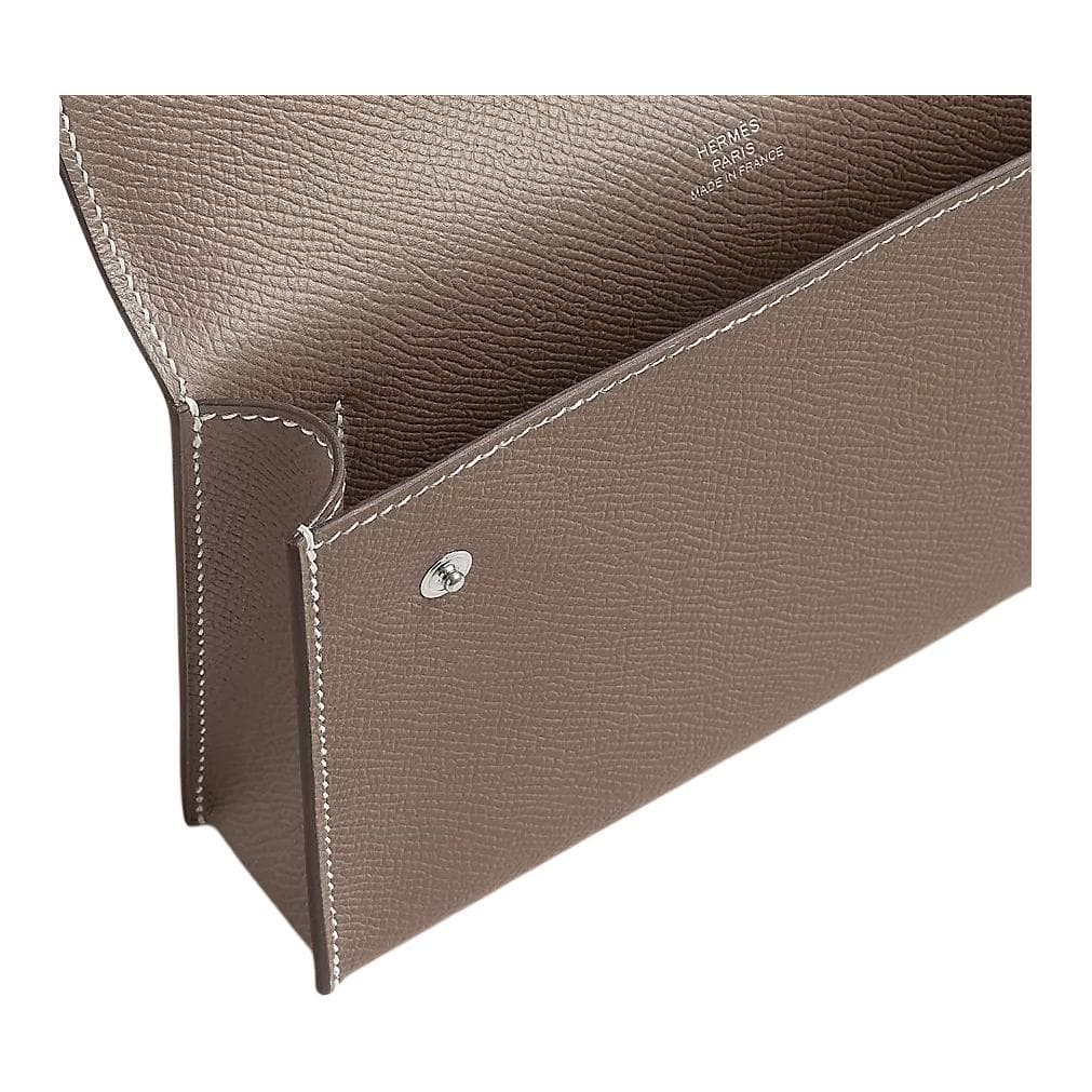Сумка через плечо Hermes Epsom Wallet Etoupe Grey - изображение 6