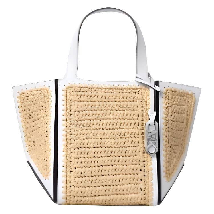 Сумка Michael Kors MK Jordi Tote Small Natural White - изображение 1