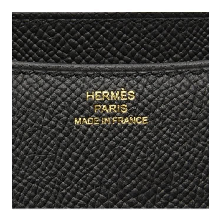 Сумка через плечо HERMES Constance 19 Epsom Noir - изображение 5