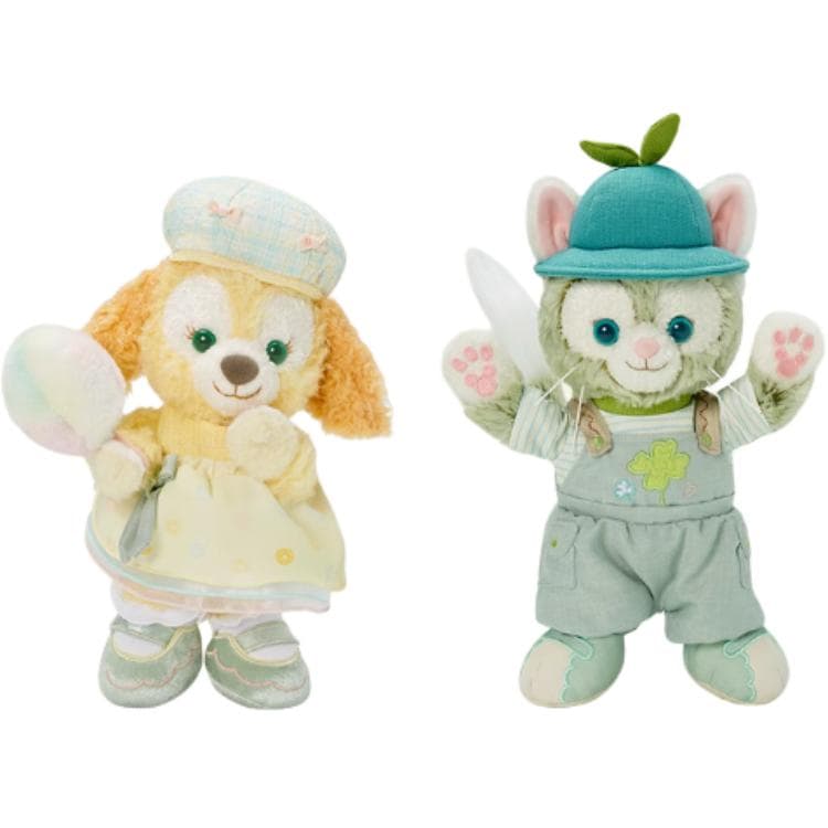 Мягкая игрушка Disney x DISNEYLAND ШеллиМэй КукиЭнн СтеллаЛу Даффи и Друзья Коллекция Естественных Цветов Милый Стиль Куклы - изображение 4