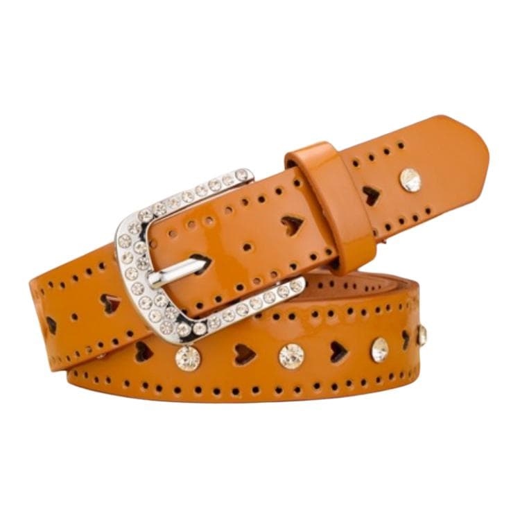 Ремень JEANSWEST Ремни из кожи PU (полиуретан) женские 2,2 см - изображение 2
