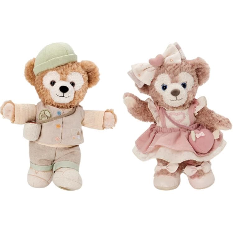 Мягкая игрушка Disney x DISNEYLAND ШеллиМэй КукиЭнн СтеллаЛу Даффи и Друзья Коллекция Естественных Цветов Милый Стиль Куклы - изображение 2