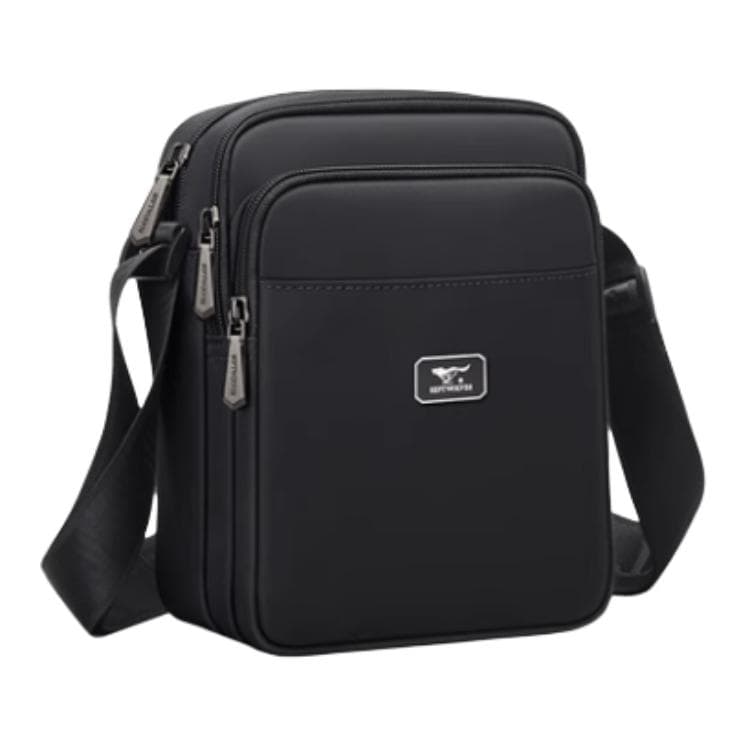 Сумка через плечо SEPTWOLVES Оксфорд Crossbody Сумка Стандартная (Standard) Мужская Черная - изображение 2