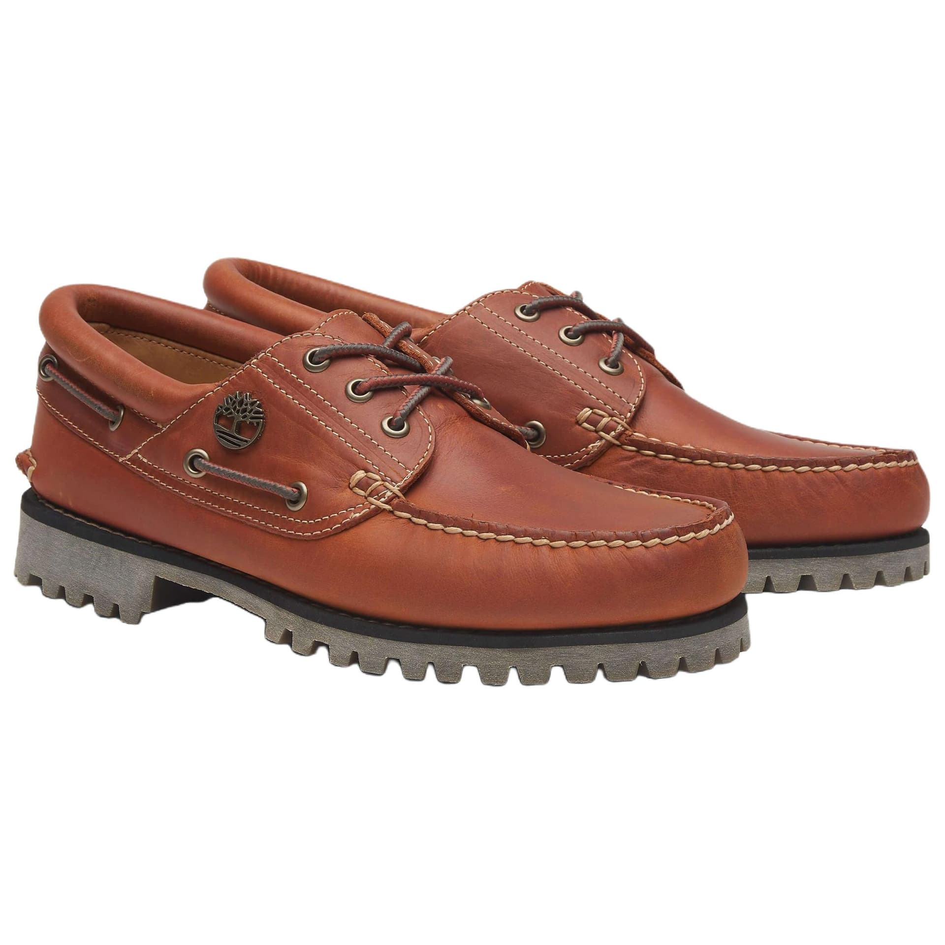 Timberland 3 Eye Топсайдеры Мужские Коричневые - изображение 3
