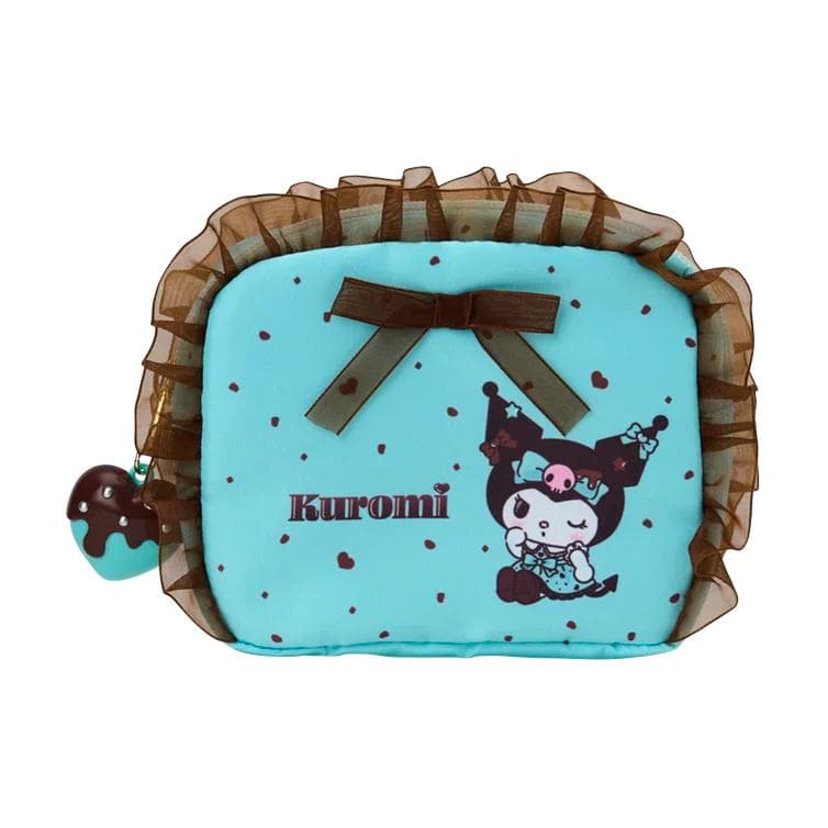 Портмоне Sanrio Kuromi Полиэстер Волокно Монета Кошелек Женский Синий - изображение 1