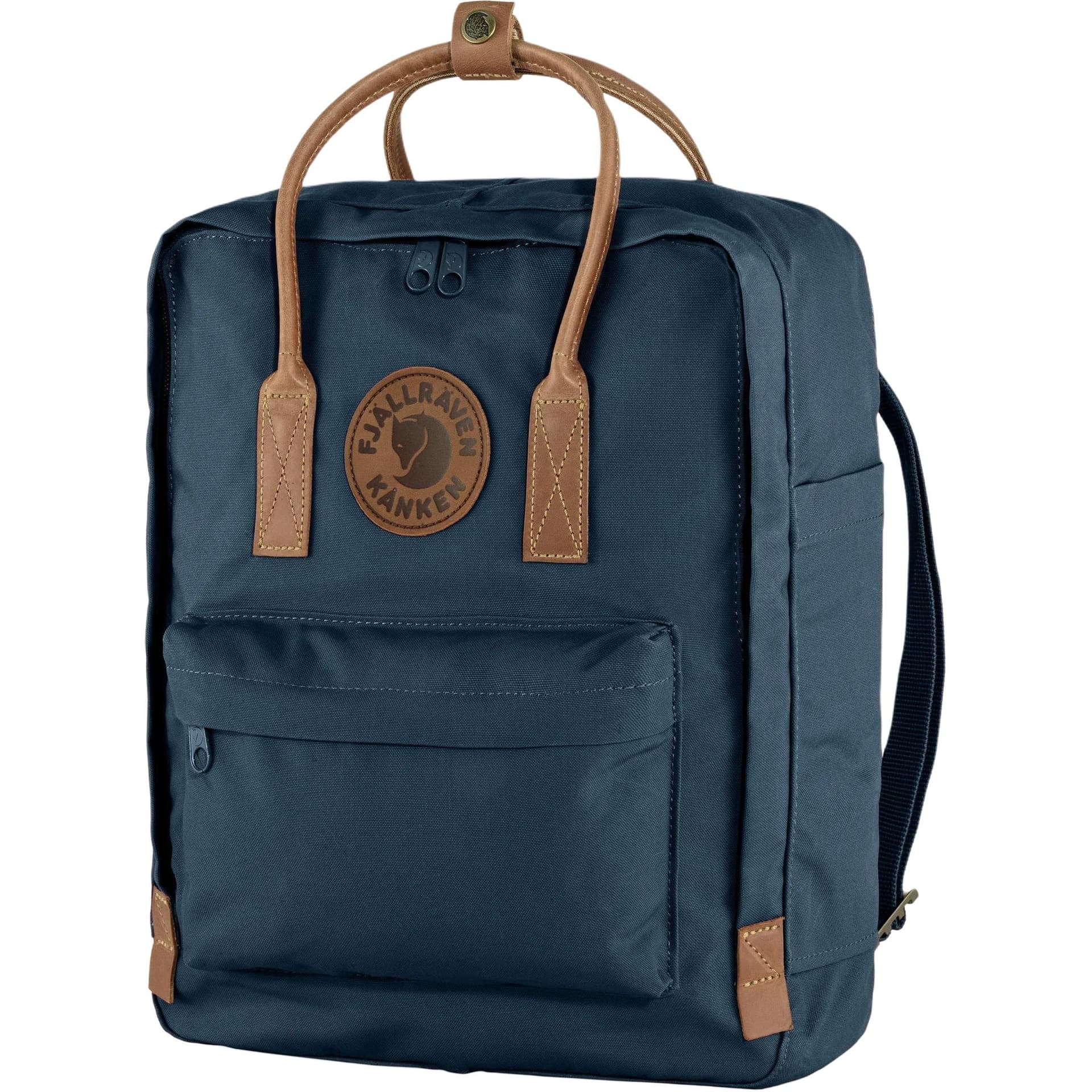 Fjallraven Kanken 16L Outdoor Рюкзак Сумка Переработанный Полиэстер Морской Синий Унисекс - изображение 2