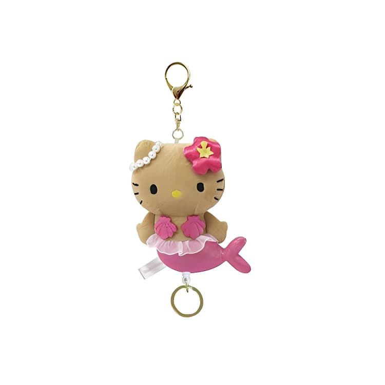Санрио Hello Kitty Hello Kitty Long Leg Tablet Duchess Angel Коллекция с выдвижной нижней заколкой Черная кожа русалка - изображение 1