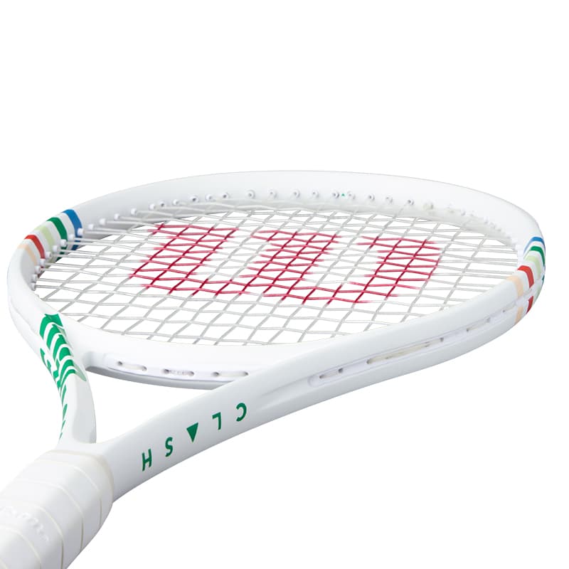 Wilson CLASH V3 100L 280g Ракетка Вес 100 Квадратных Дюйм Голова Размер Белый Унисекс Теннисные Ракетки - изображение 5