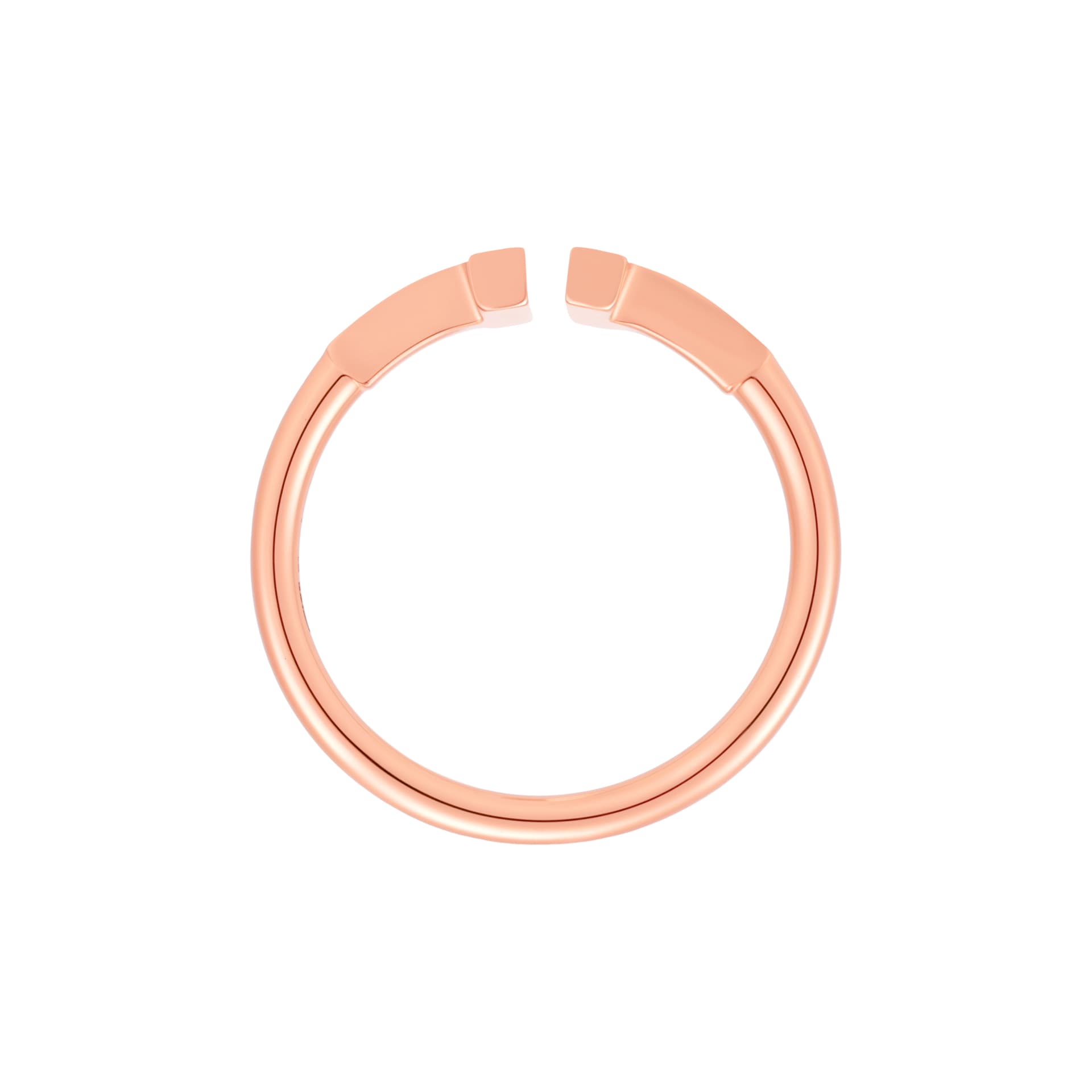 Кольцо Tiffany & Co. T Series Ring Rose Gold - изображение 2