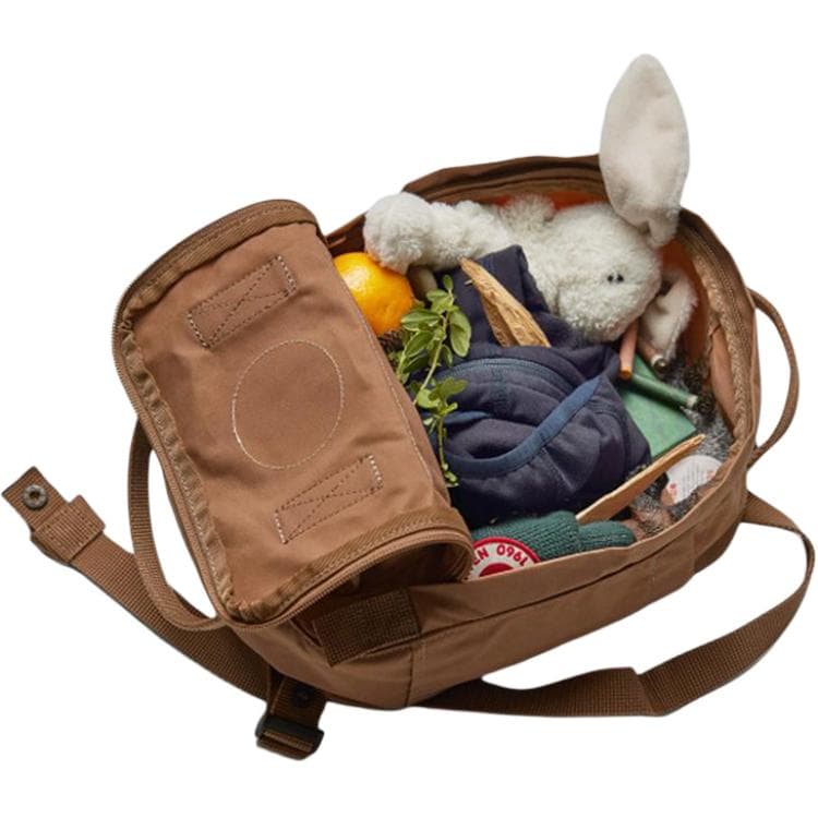 Рюкзак Fjallraven Kanken 7L Туристические сумки Полипропиленовые Хаки Унисекс - изображение 4