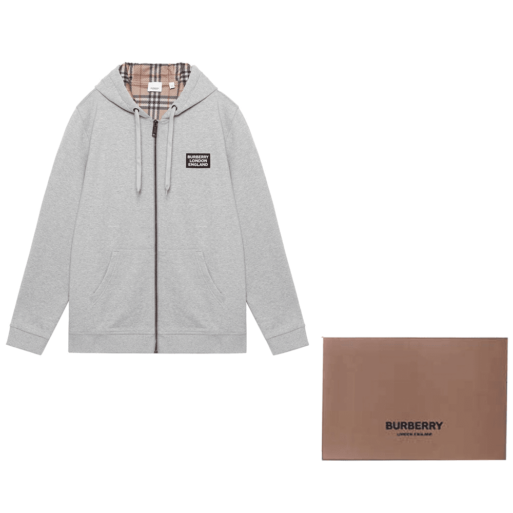 Худи Burberry Hoodie Grey - изображение 8