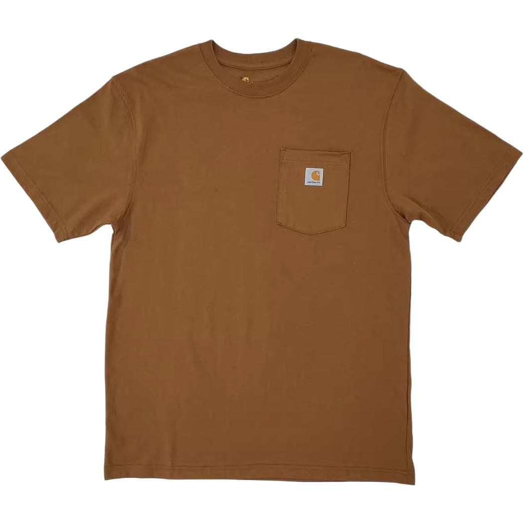 Футболка Carhartt K87 LOOSE FIT HEAVYWEIGHT SHORT-SLEEVE POCKET T-SHIRT LogoT - изображение 1