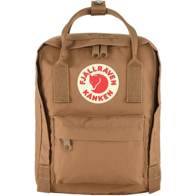 Рюкзак Fjallraven Kanken 7L Туристические сумки Полипропиленовые Хаки Унисекс - изображение 1