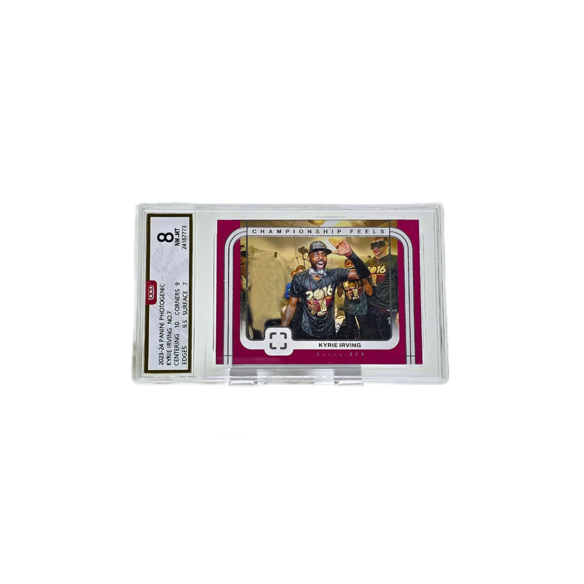 PANINI Ирвинг Игрок Карта Рыцарь'H Чемпионская Эра Локаут ROOM Фото Свершение Церемонии Вина с Командным Сверканием - изображение 5