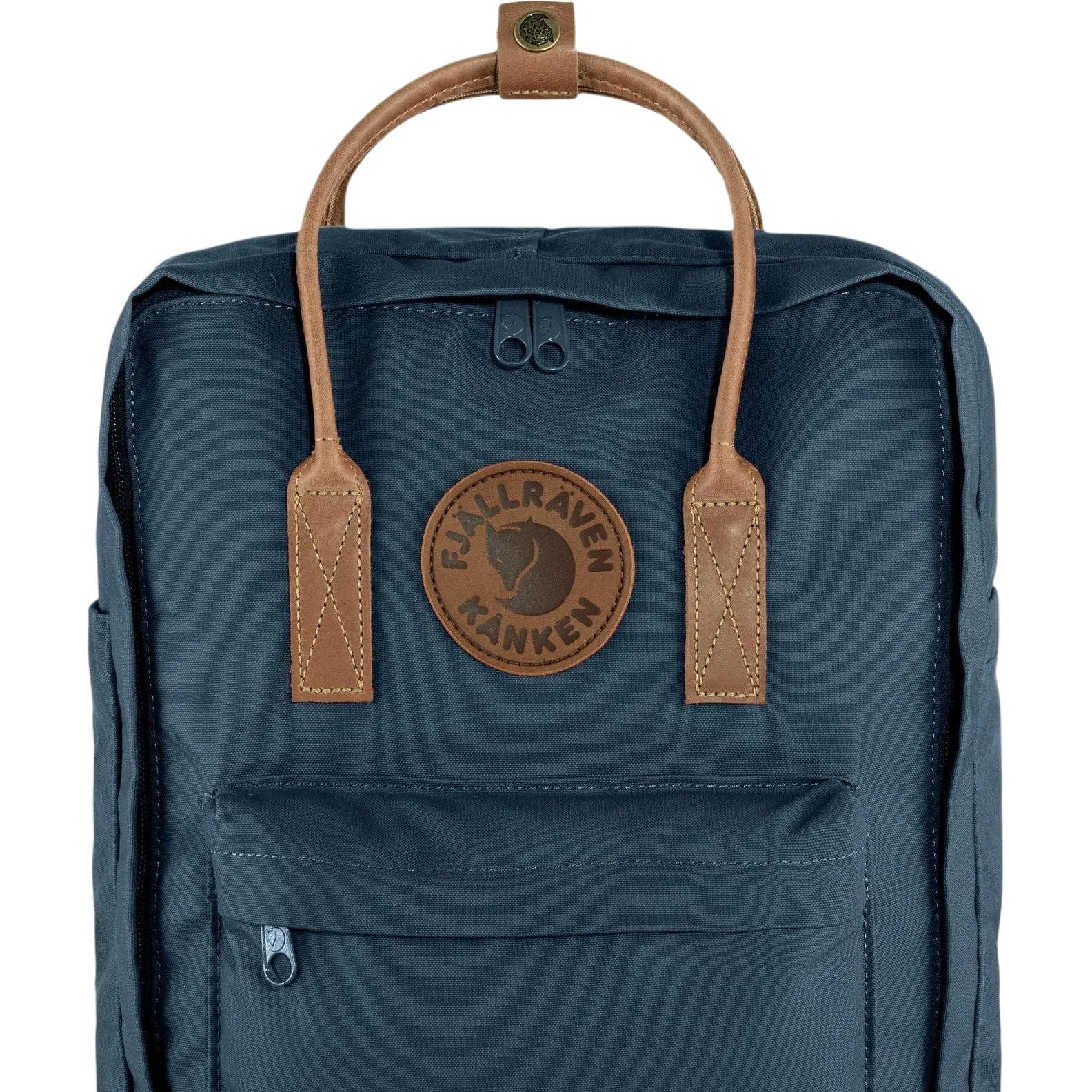 Fjallraven Kanken 16L Outdoor Рюкзак Сумка Переработанный Полиэстер Морской Синий Унисекс - изображение 4