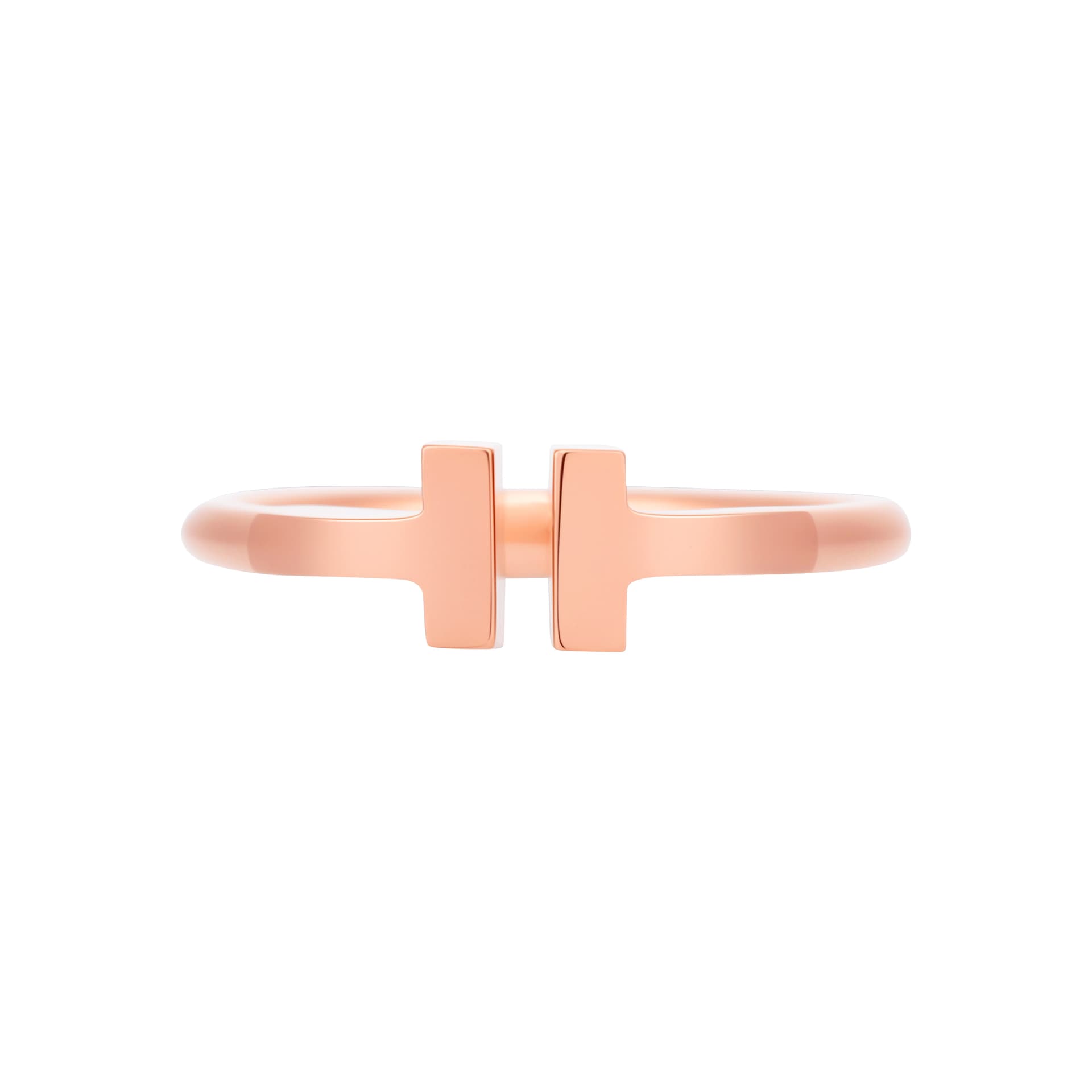 Кольцо Tiffany & Co. T Series Ring Rose Gold - изображение 3