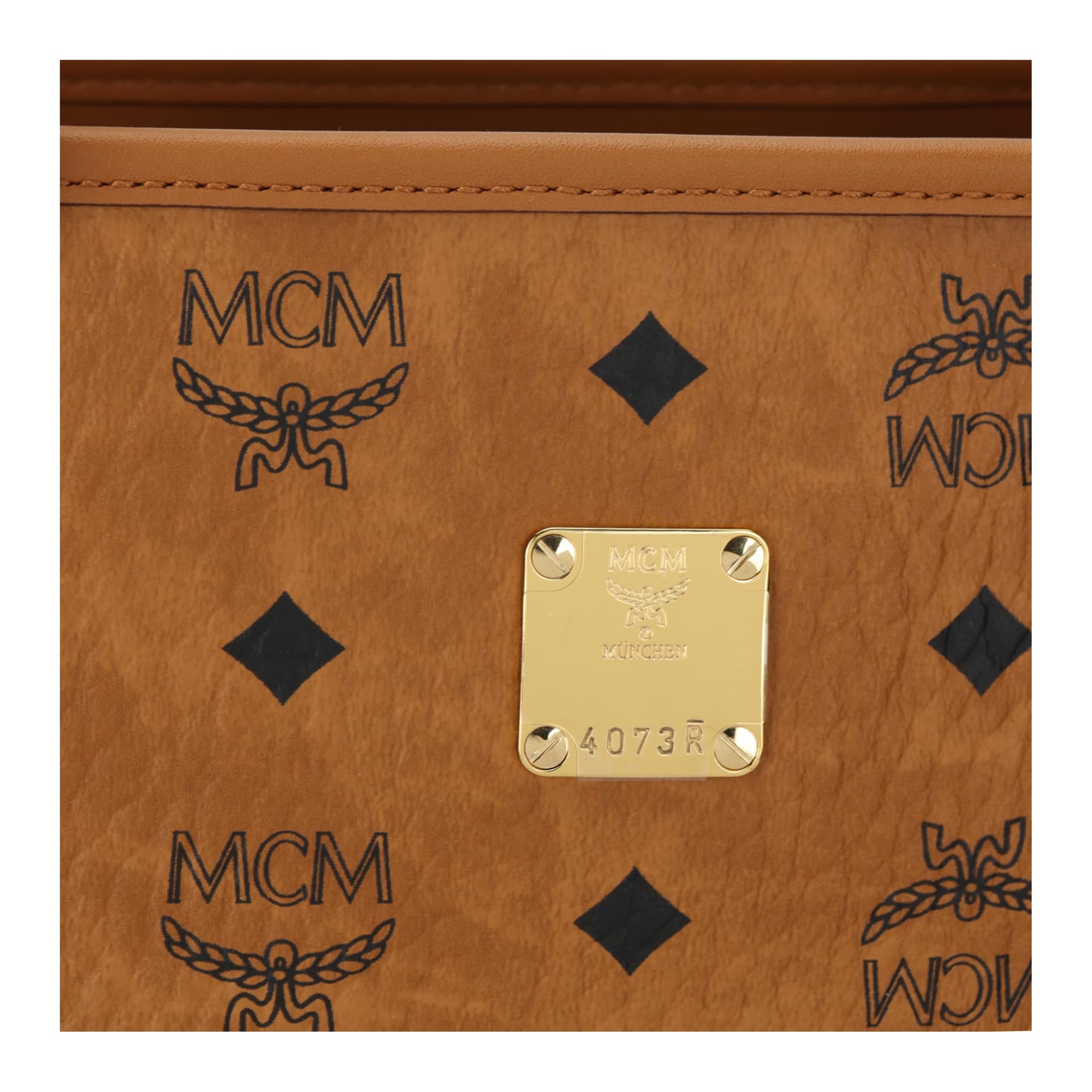 Мини-сумка MCM Toni Visetos Tote - изображение 5