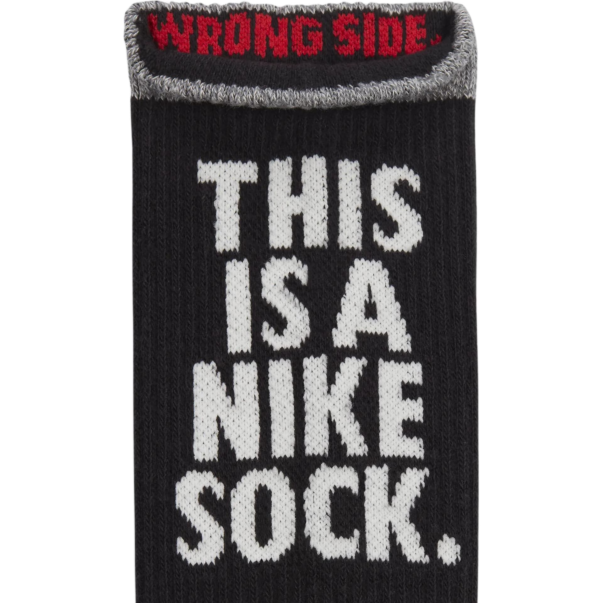 Носки Носки Nike Crew Мужские 1 упаковка Черные - изображение 4