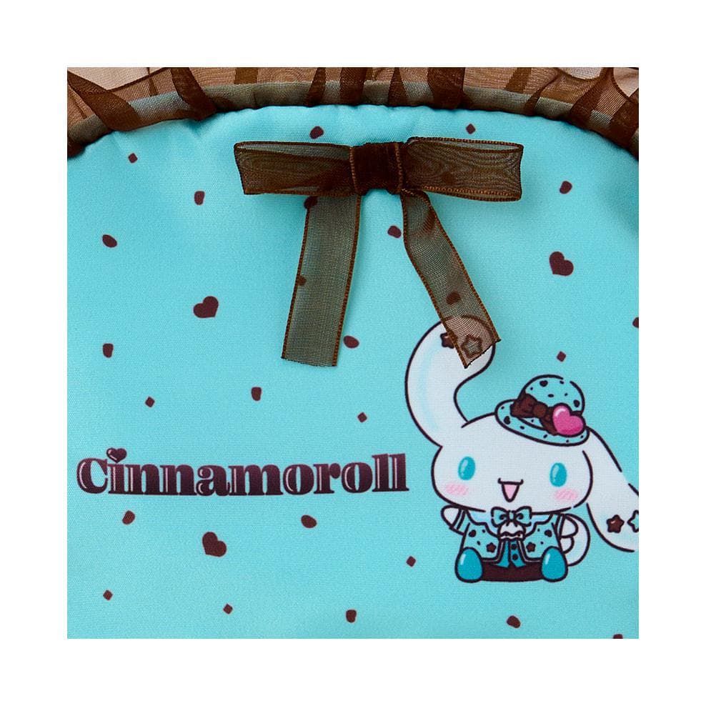 Портмоне Санрио Cinnamoroll Полиэстер Волокно Монета Кошелек Женский Синий - изображение 4