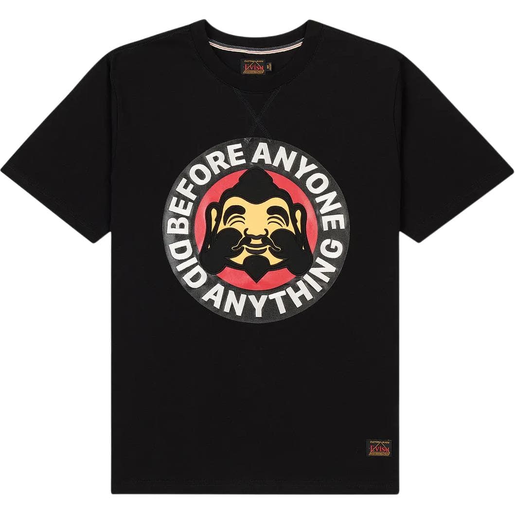 Футболка EVISU Черный Унисекс T-рубашки - изображение 1