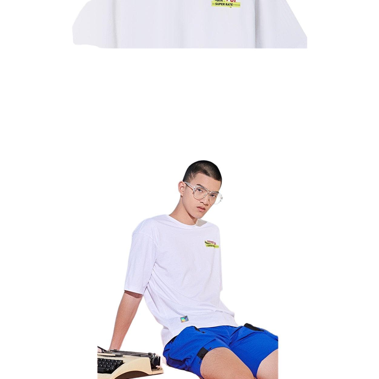 Футболка 361° Life Collection T-Shirt Мужской Ивово-Желтый - изображение 4