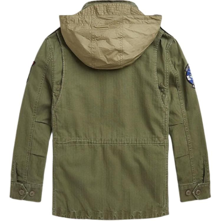 Polo Ralph Lauren Куртки и Пальто Оливкового цвета для Детей - изображение 2