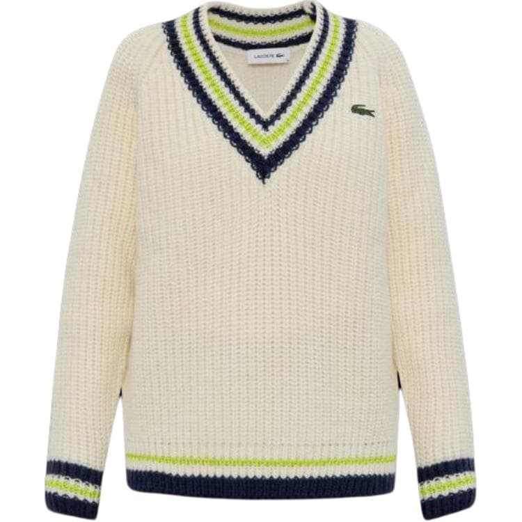 Кардиган LACOSTE Белые Женские Свитера - изображение 1