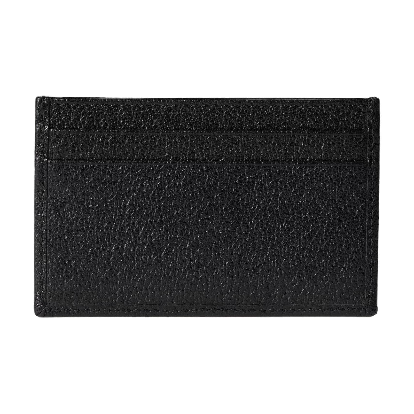 Картхолдер Gucci GG Embossed Мягкая кожа Визитницы Мужской Черный - изображение 3