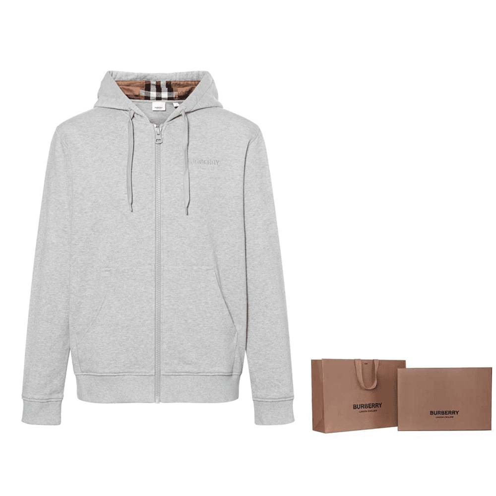 Худи Burberry Hoodie Grey - изображение 5