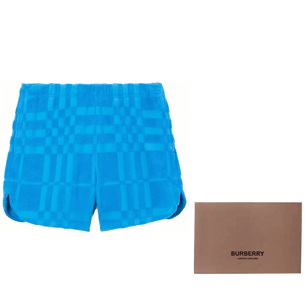 Шорты Burberry SS23 Blue Shorts - изображение 8