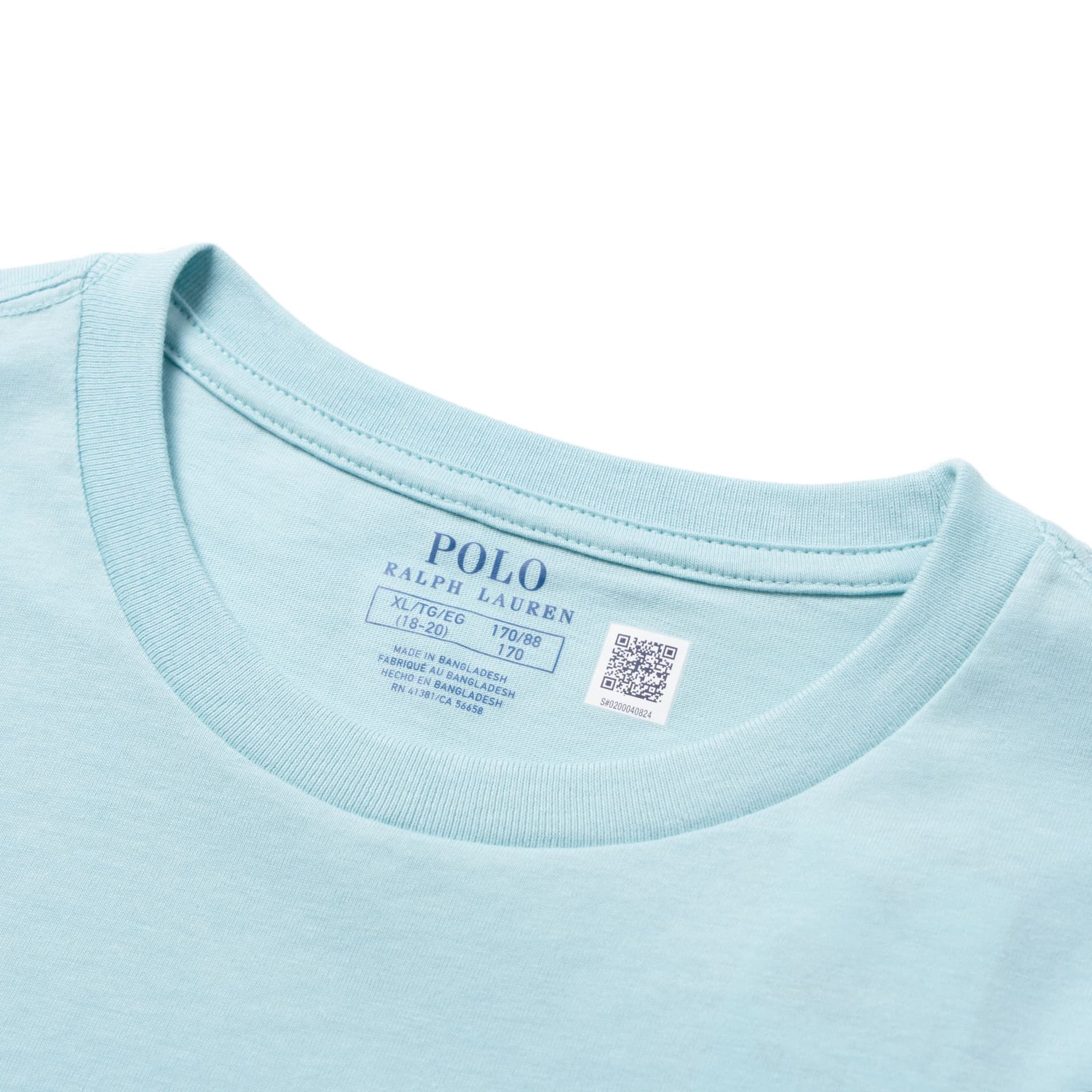 Футболка Polo Ralph Lauren T-рубашка Светло-синяя Детская - изображение 3