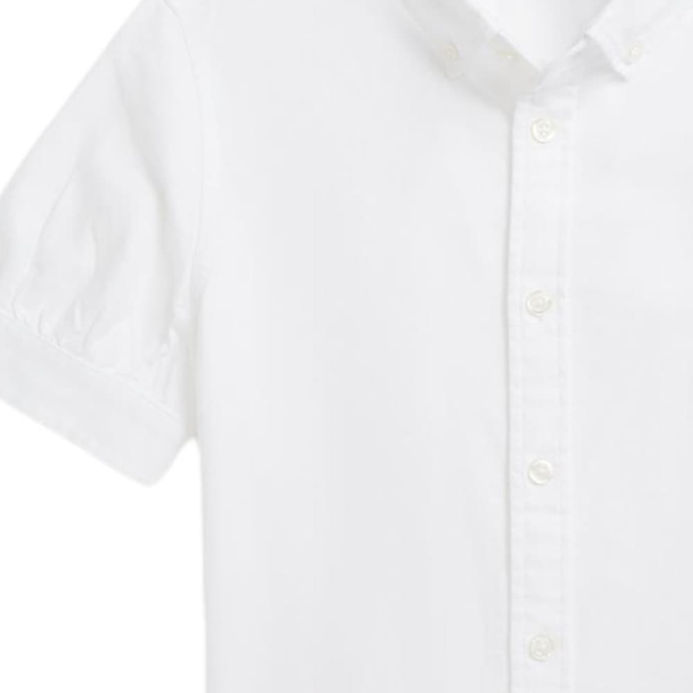 Polo Ralph Lauren SS24 Животный узор Детский топ Летний Детский Белый - изображение 5