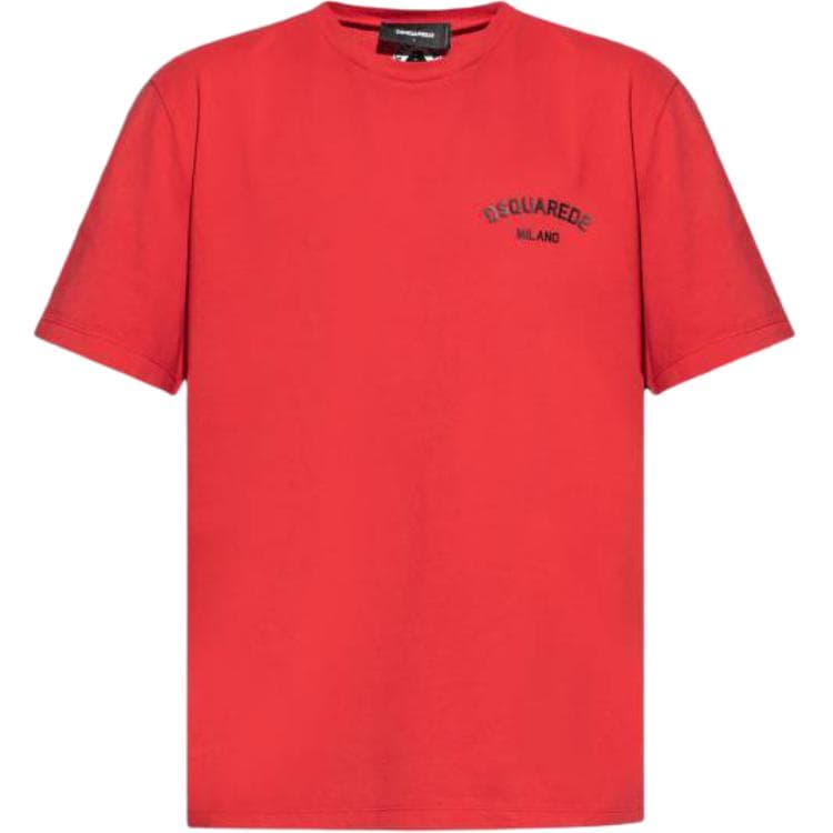 Футболка DSQUARED 2 Red Мужская T-рубашка - изображение 1