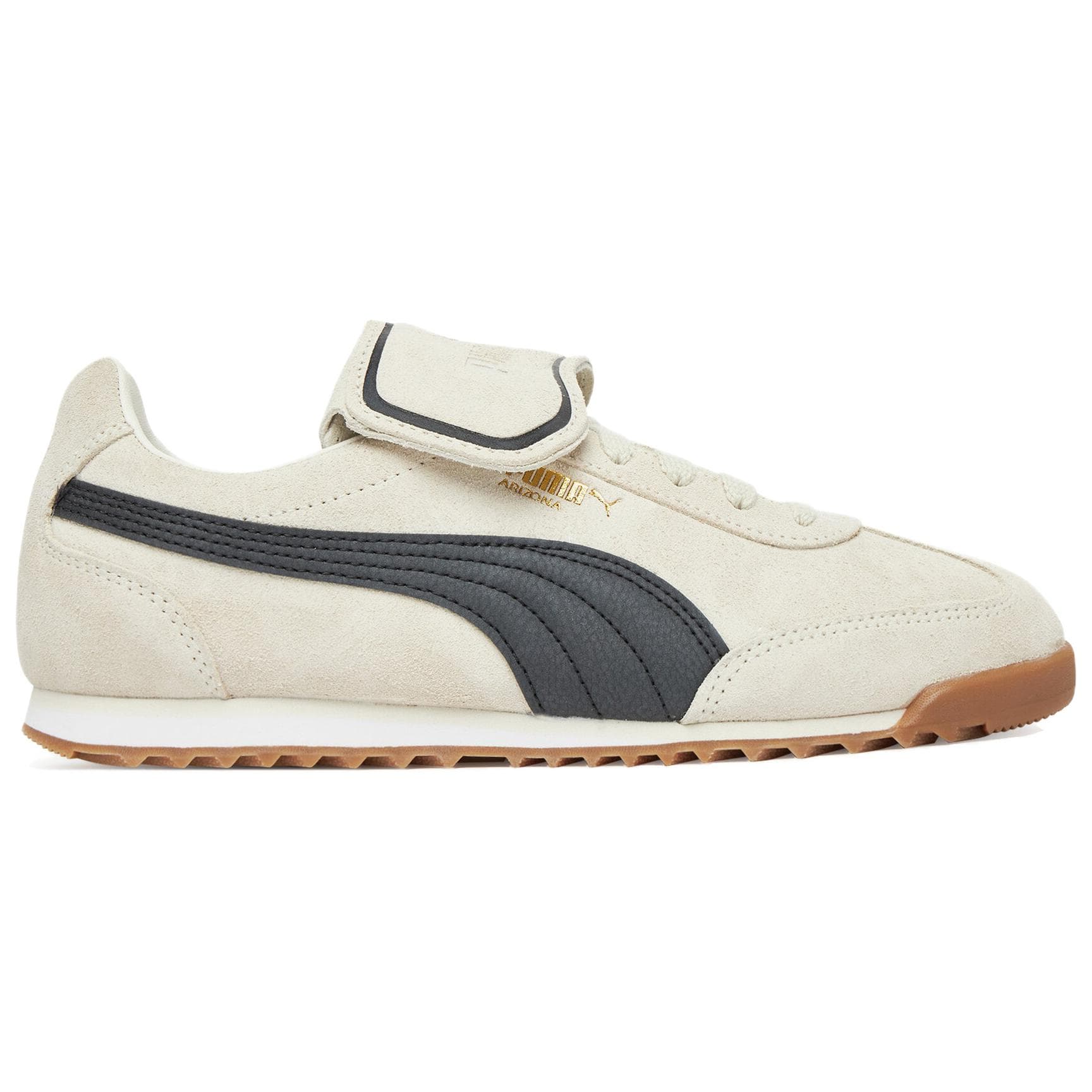 Кроссовки PUMA Arizona Износостойкий Дышащий Низкий Верх Повседневная Обувь Унисекс Бежевый - изображение 2