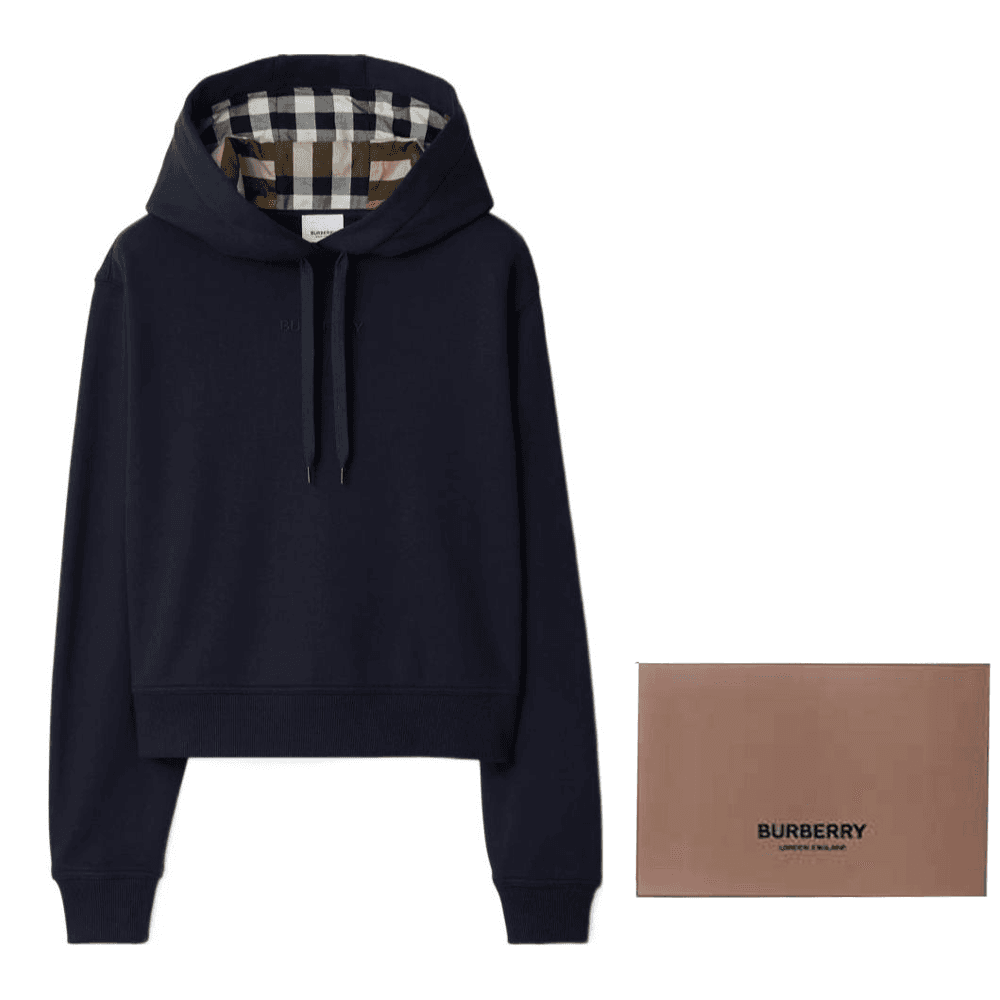 Худи Burberry SS24 Толстовка Женское Морской синий - изображение 4