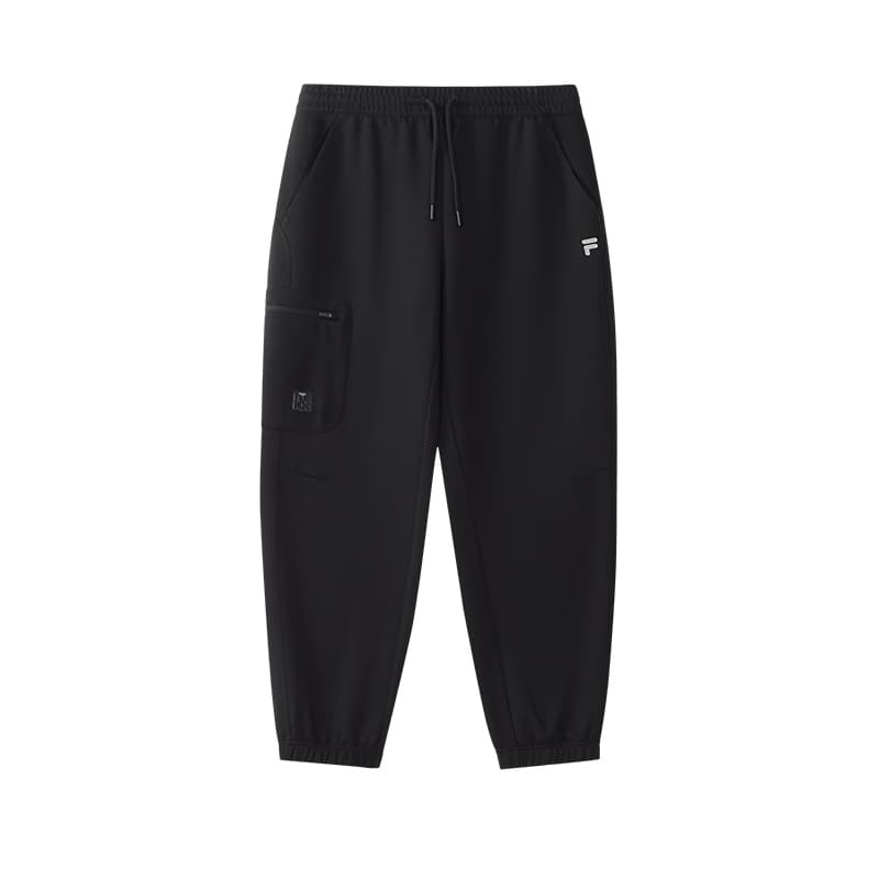Штаны FILA FUSION FILA FUSION X Вязаные тренировочные брюки для мужчин - изображение 1
