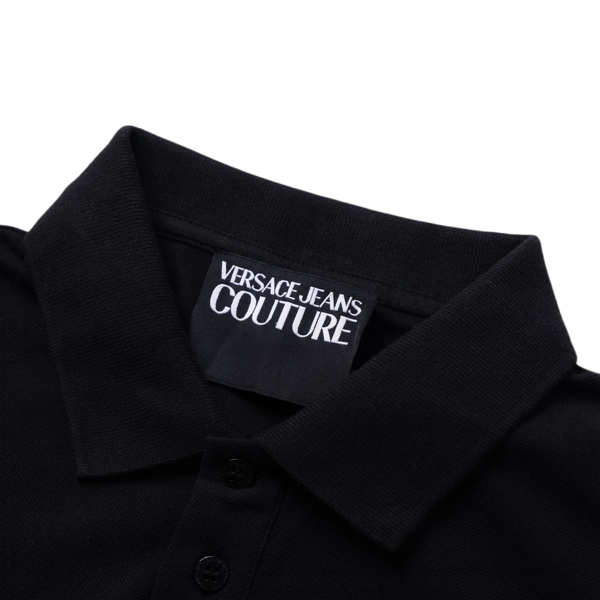 Поло Versace Jeans Couture SS21 Polo Black - изображение 3