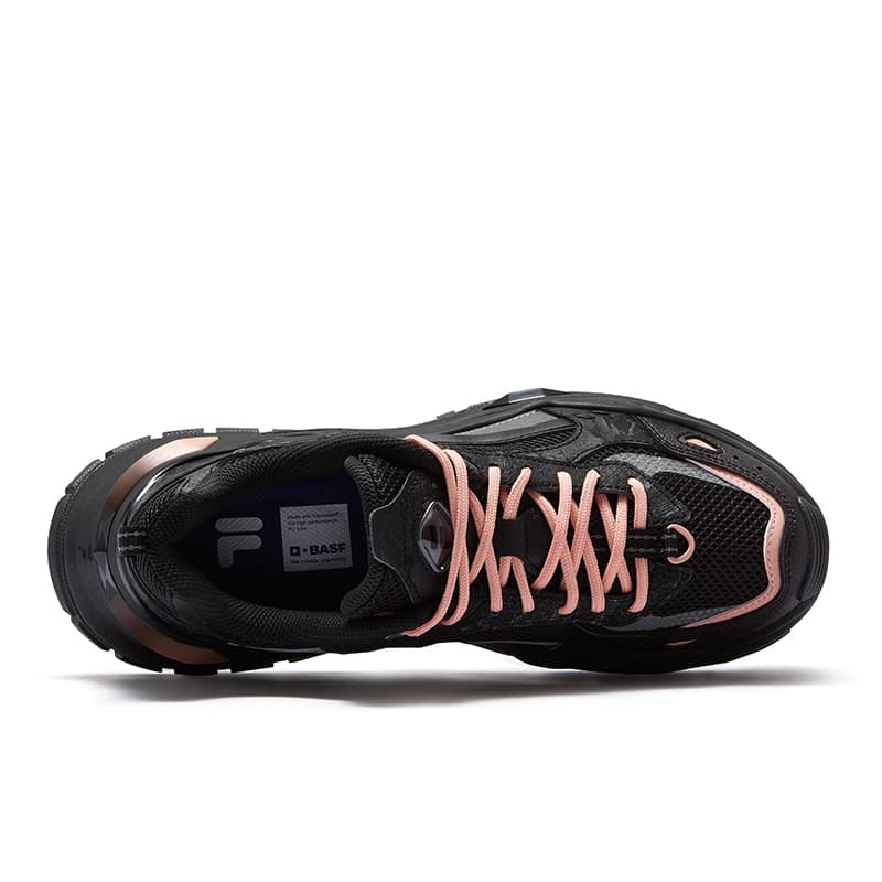 Кроссовки для бега FILA FUSION BIANCO IV Candy Shoes 4 Текстиль Синтетическая кожа Дышащий Низкий верх Повседневные беговые кроссовки - изображение 3