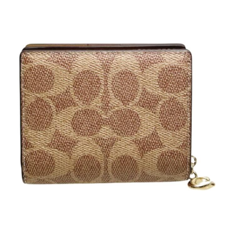 Кошелек COACH Покрытие Холст Кошелек Женский Коричневый - изображение 2