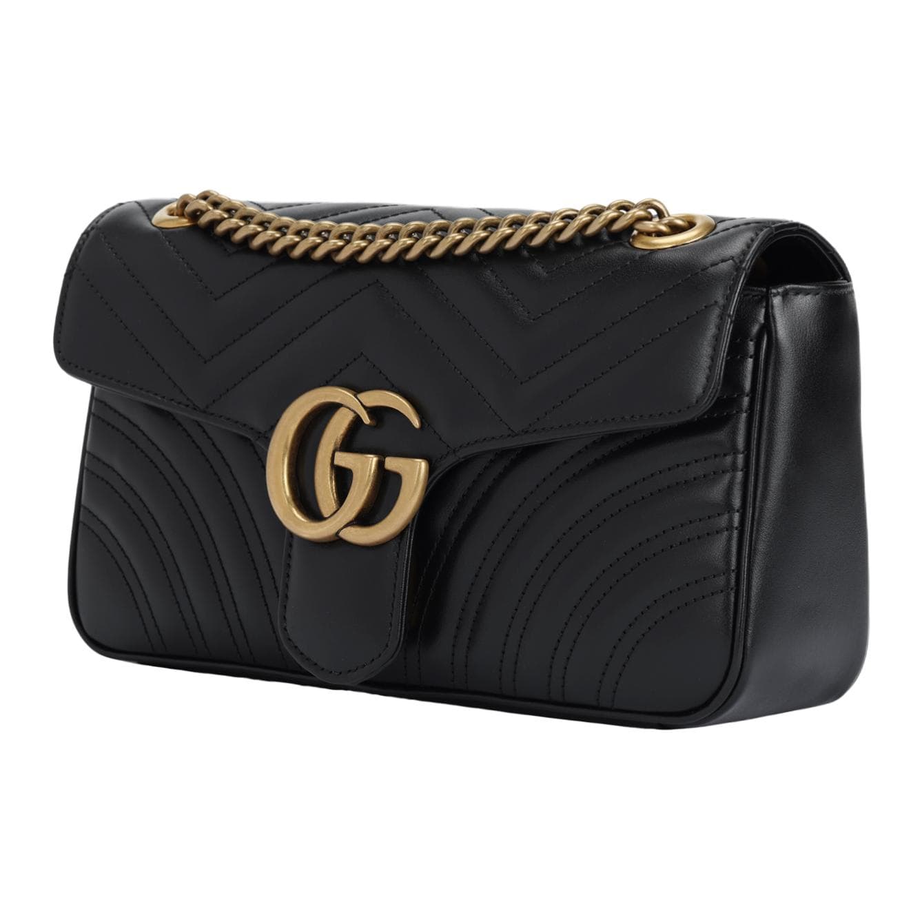 Мини-сумка Gucci GG Marmont Black - изображение 2