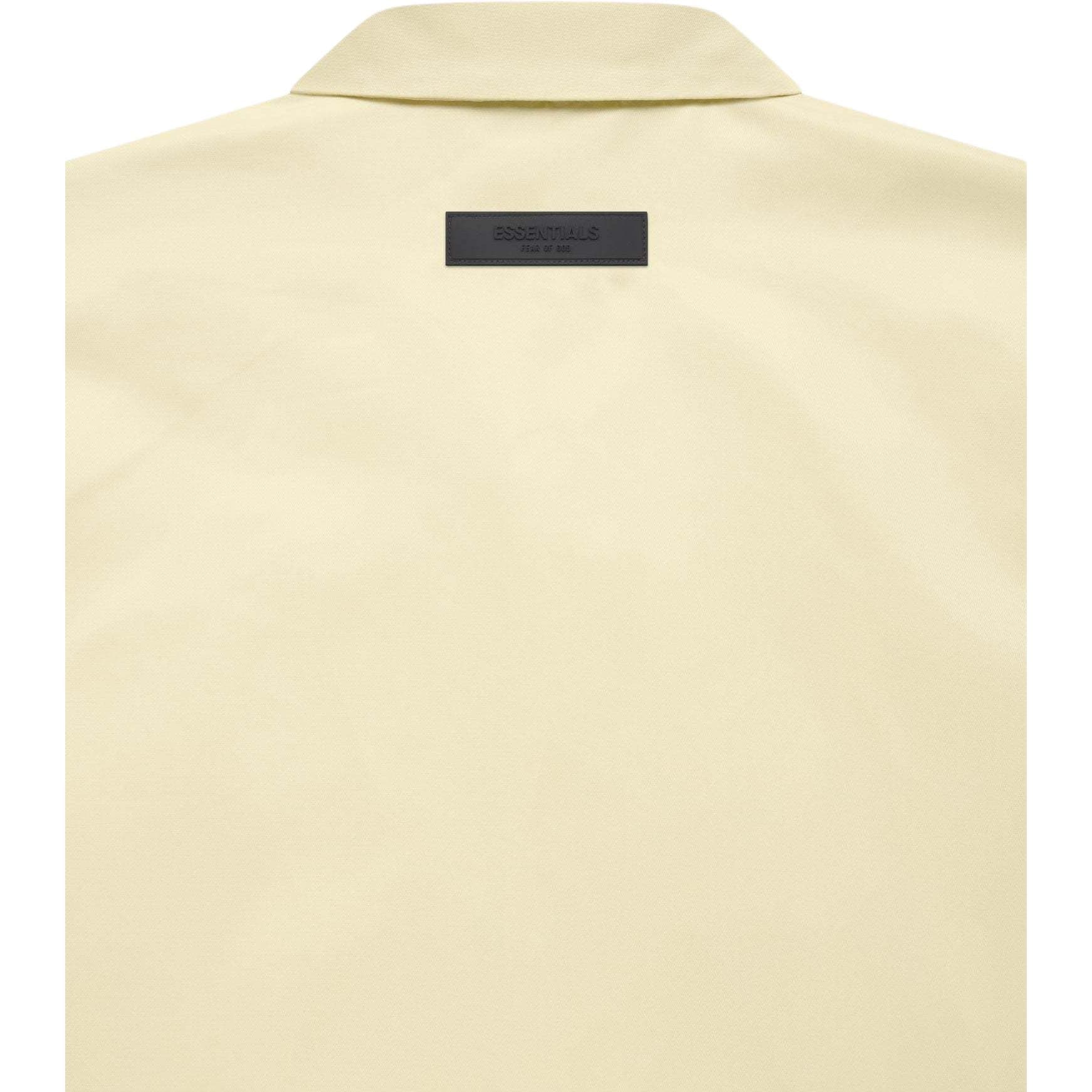 Рубашка Fear of God Essentials FW22 SS Nylon Shirt Canary - изображение 4