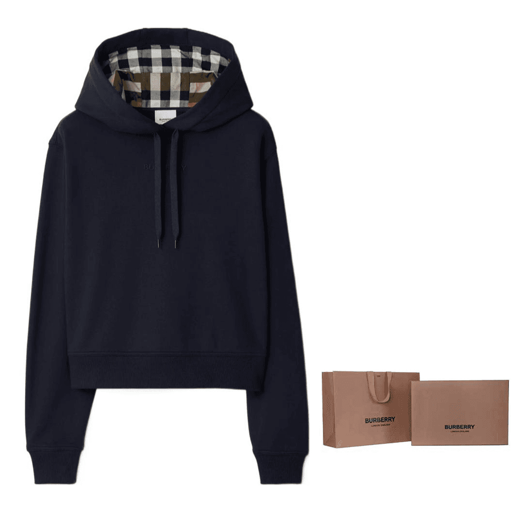 Худи Burberry SS24 Толстовка Женское Морской синий - изображение 5
