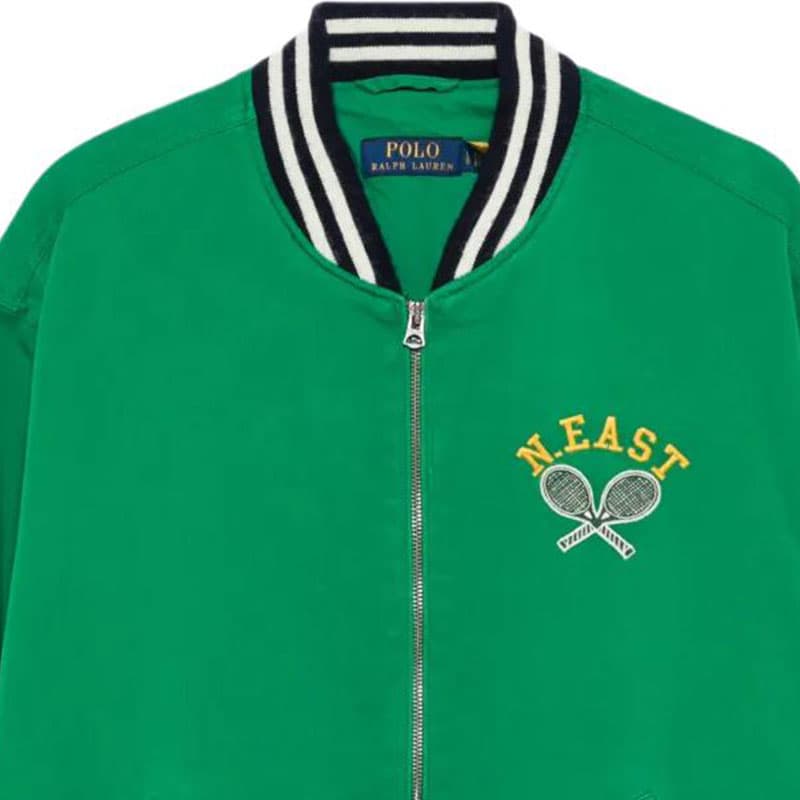 Бомбер Polo Ralph Lauren Куртки и Пальто Мужской Травяной Зеленый - изображение 5