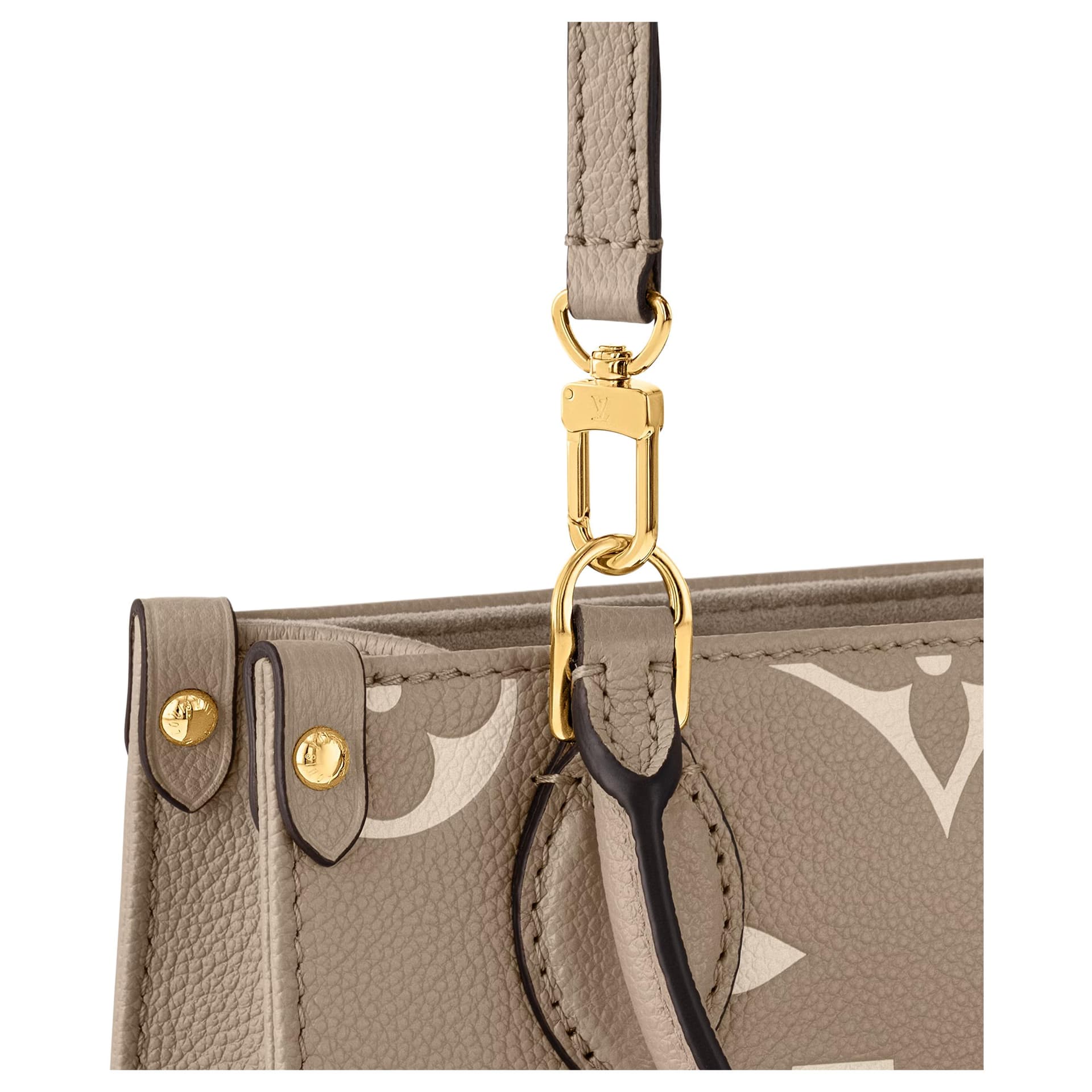 Сумка Louis Vuitton Onthego BB Dove Grey Cream - изображение 6